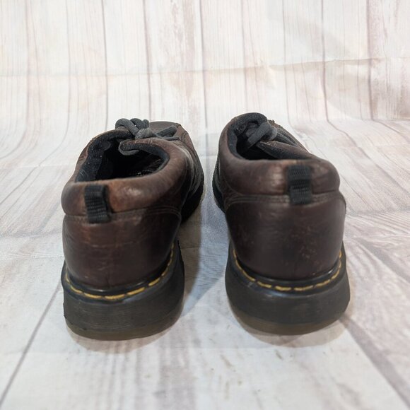 Dr. Martens Vintage Brown Leather Lace-Up Oxford Shoes Men's 12 - Picture 2 of 7